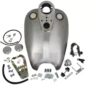 DRAG SPECIALTIES Extended Dash-Style Rubber-Mount Quickbob® Tank Kit Harley Davidson XL / XLH 883-1200cc 95-03