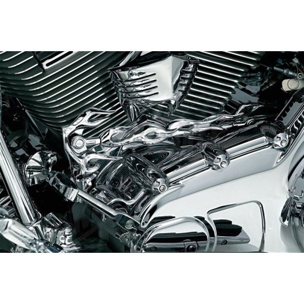 KURYAKYN Flame Shift Linkage Harley Davidson FLDE / FLHR / FLHT / FLHX / FXS / FXSTC 1200/1868 90-24