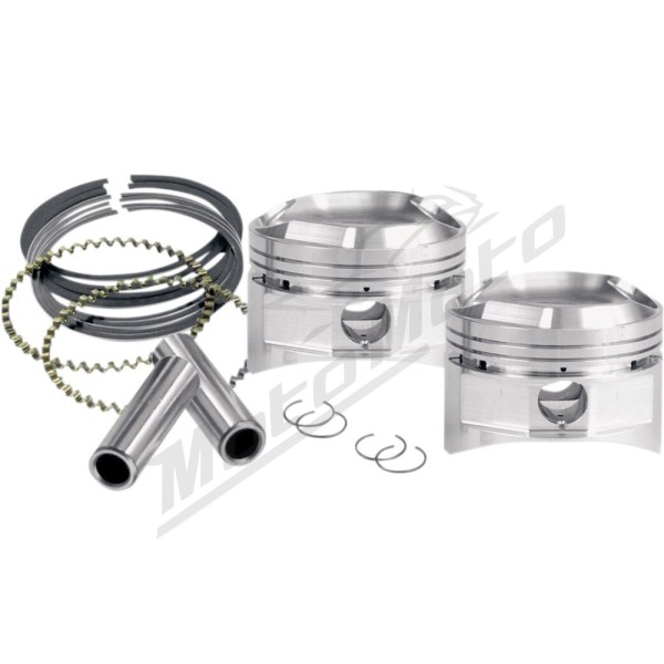 S&S CYCLE Piston Kit for S&S Motors Harley Davidson FLH / FLHR / FLHS 1340cc 84-99