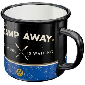 MUG VW BULLI-LETS CAMP AWAY 360ML