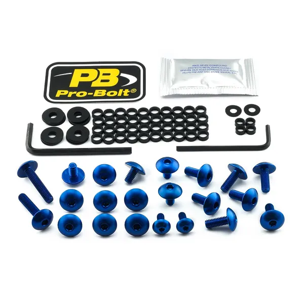 PRO BOLT Aliuminio apdailų varžtų rinkinys Kawasaki Z 900cc 18-23