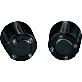 KURYAKYN ISO Handlebar Grip End Weight Black 2pcs
