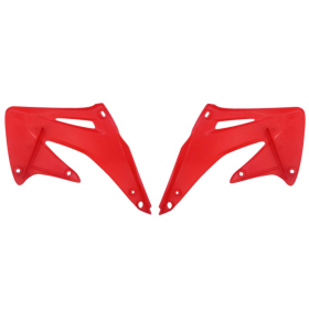 Radiator plastics red CEMOTO ​​​​​​​HONDA CRF 450 2002-2004