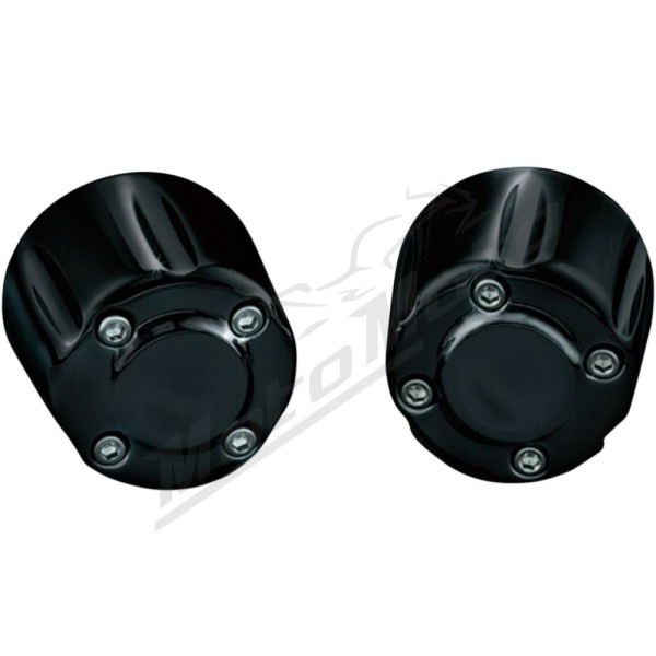 KURYAKYN ISO Handlebar Grip End Weight Black 2pcs