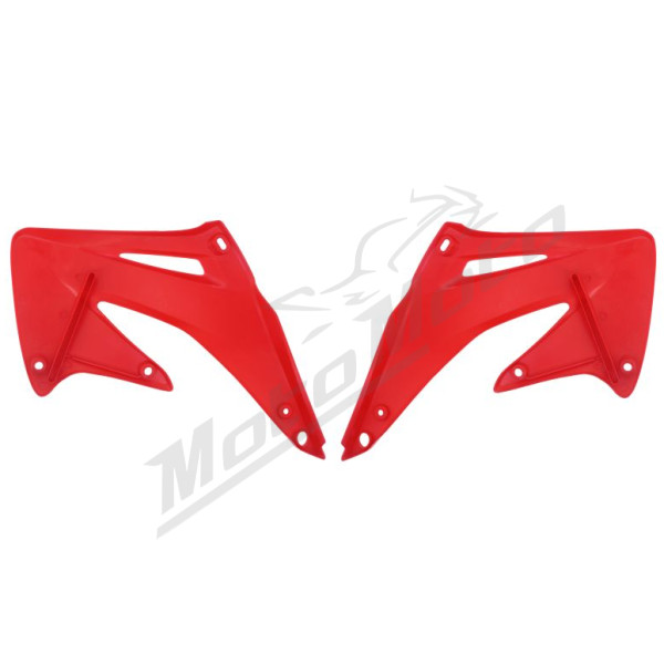 Radiator plastics red CEMOTO ​​​​​​​HONDA CRF 450 2002-2004