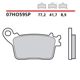 Brembo Brake pads Honda CB / CBR 600-1000cc 06-22