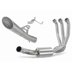 Dominator Full Exhaust System Collector Silencer GP3 CF MOTO 675 NK 24->