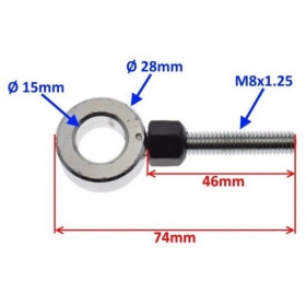 Chain adjuster tensioners AM6 / DERBI 2pcs