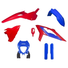 RACETECH Plastic BETA RR 125/480cc 23-24 Red/ Blue/ Black