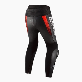 SHIMA STR 2.0 Leather Pants For Men Bright Red / Black