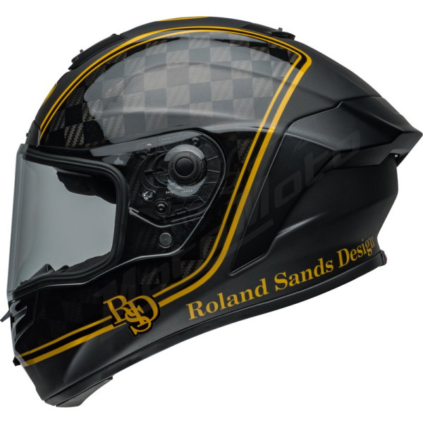 BELL Race Star DLX Flex Helmet - RSD Player Matte/Gloss Black/Gold