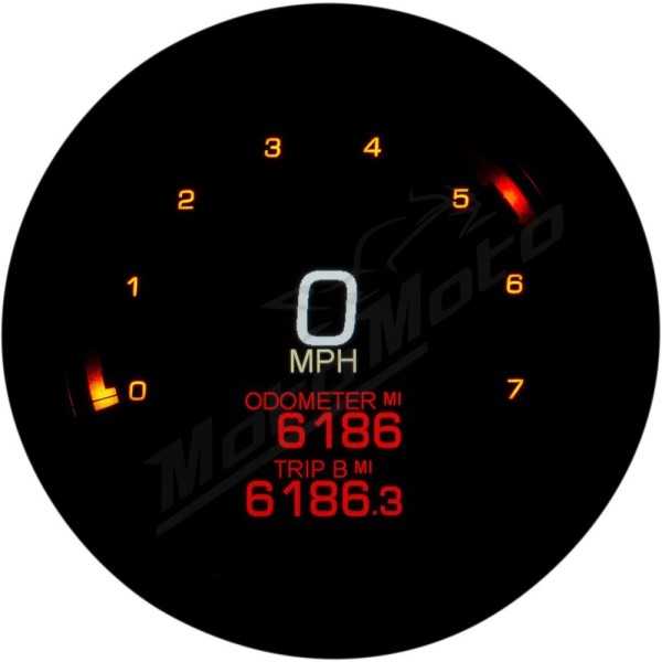 DAKOTA DIGITAL MLX - 2000 Series Gauge FLHR / FLHRC / FLHRCI / FLHRI / FXCD / XSTI 1450 - 1690cc  '04 - '13 
