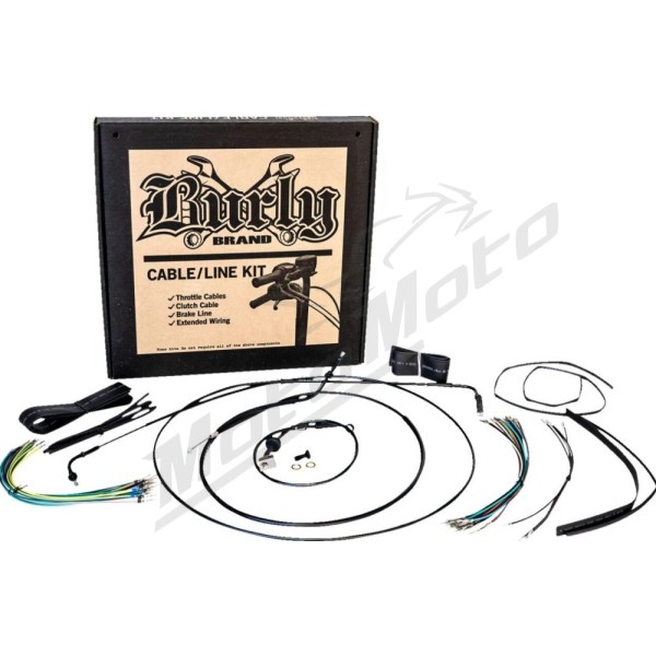 BURLY BRAND Ape Hanger handlebars Cables / Brake Lines / Wires Extension Kit HONDA CMX 1100cc 2021-2024