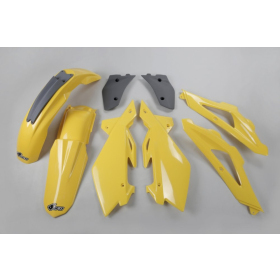 UFO Plastic kit yellow Husqvarna CR 125-250 06-08