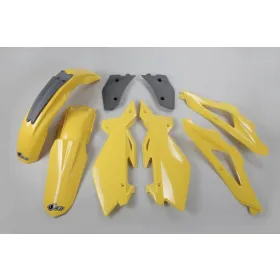 UFO Plastic kit yellow Husqvarna CR 125-250 06-08