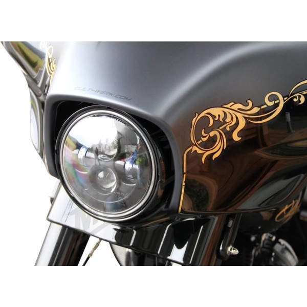 CULT WERK Headlight 7" Harley Davidson 1690-1868cc 2014-2023