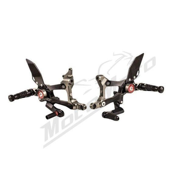 GILLES TOOLING MUE2 Rearset Ducati Panigale V4 1000/1100 18-25