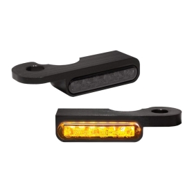 HEINZ BIKES LED Handlebar Turn Signals Harley Davidson FLS / FLST / FLSTCI / FLSTF / FXST / FXSTS / FXSTC 1340/1800 90-14