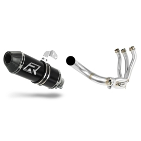 Yamaha XSR 900 2016-2021 Dominator Full Exhaust System HP3 BLACK + dB killer