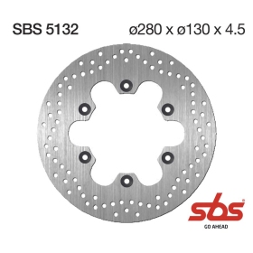 Sbs priekinis / galinis stabdžių diskas 5132 Standartinis KAWASAKI