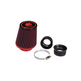 Oro filtras MALOSSI E18 Ø42-50-58,5 ilgas Keihin PWK / Mikuni TM / Dell'Orto PHBH