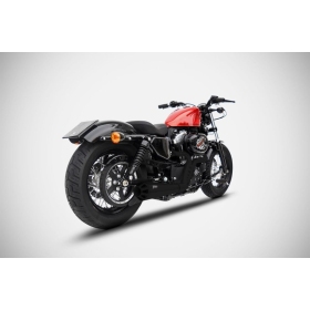 ZARD CONICAL FULL KIT EXHAUST SYSTEM 2:1 Harley Davidson XL 883-1200cc 14-16