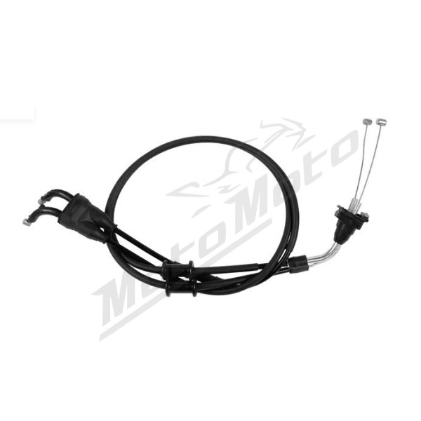 MOOSE OFFROAD Black Vinyl Throttle Cable Yamaha YZ 450 23-24