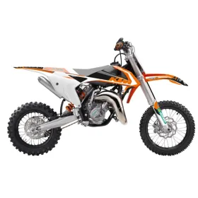 Blackbird lipdukų rinkinys Dream 4 oranžinė/balta KTM SX 65 16-23
