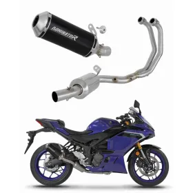 Yamaha YZF-R3 2025-2026 Dominator pilna išmetimo sistema OV G2 juodas + dB killer