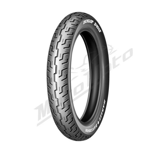 DUNLOP D401 Black Wall Tire 57H 100/90 R19