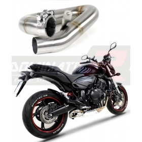 Exhaust pipe Dominator Eliminator Decat HONDA CB 600F HORNET PC41 2007-2013