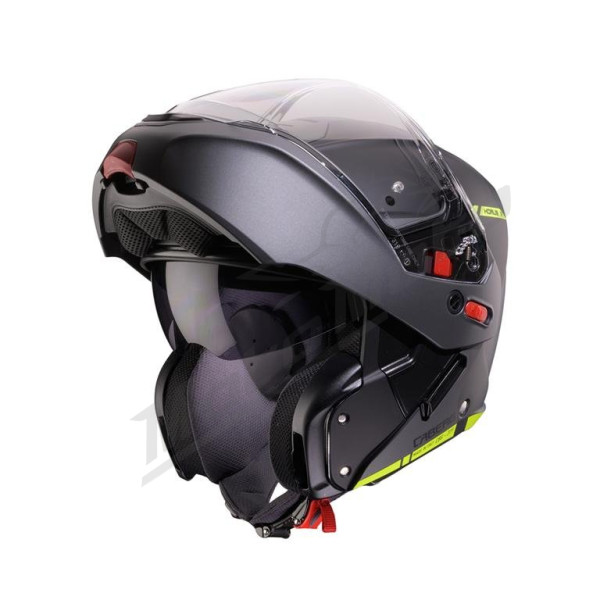 Flip-up Helmet Caberg Horus X Ray Matte Black/Gray/Fluorescent Yellow