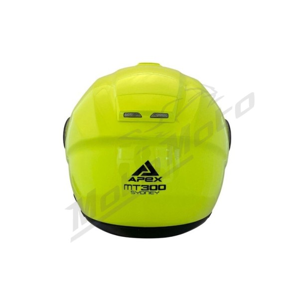 Modular Helmet APEX MT300 Solid Fluo Yellow