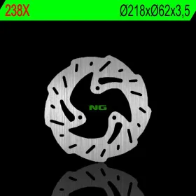 NG BRAKES Rear Fixed Wave Brake Disc 218mm Aprilia / Derbi / Gas Gas / Gilera 50-450cc 02-20