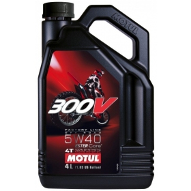 Alyva MOTUL 300V FACTORY LINE OFF ROAD 5W40 Sintetinė - 4T - 4L