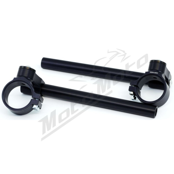 TRW Raised Clip-On Handlebar Kit +40mm Ducati / Honda / Kawasaki / MV Agusta / Suzuki / Triumph / Yamaha 250-1300cc 90-22