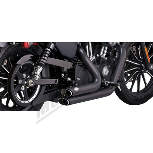 VANCE & HINES Shortshots Staggered Exhaust System Harley Davidson XL 883-1200cc 14-22