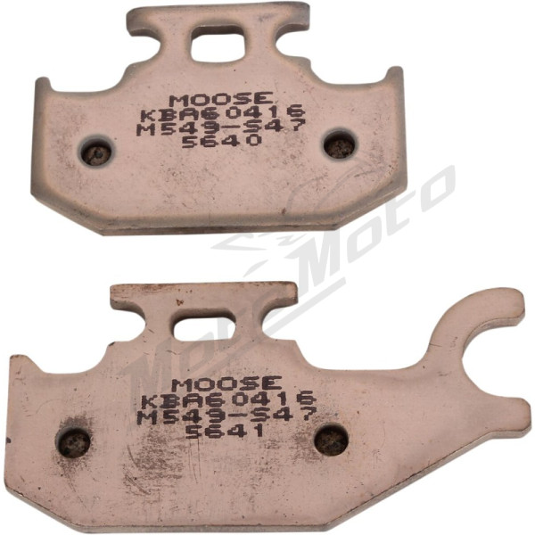 MOOSE OFFROAD FOUR WHEEL XCR Sintered Brake Pads Can Am / Suzuki 400-1000 05-24