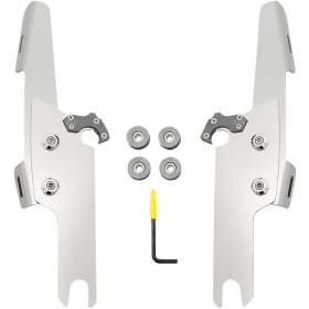 MEMPHIS SHADES HD Fats/Slim Windshield  Trigger-Lock Complete Mount Kit Harley Davidson FLRT 1690-1868 15-24