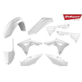 Polisport plastikų komplektas Honda CRF 250/450cc 17-21 Balta