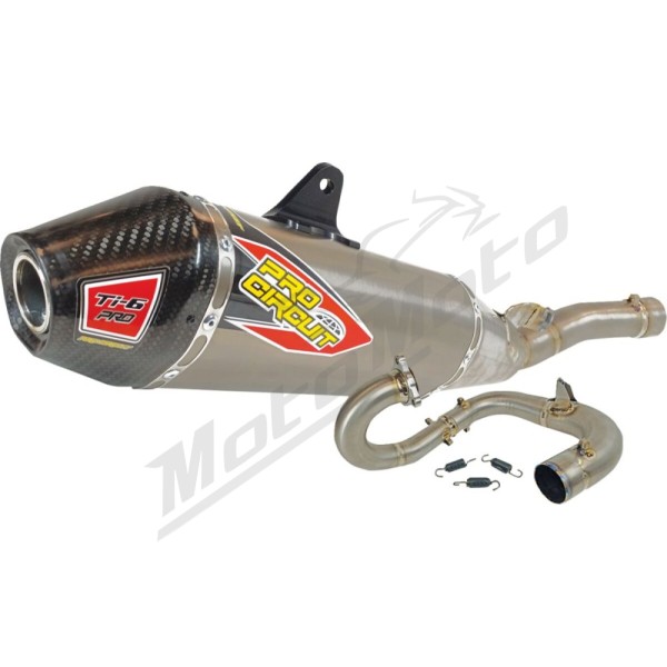 PRO CIRCUIT Ti-6 Pro Išmetimo sistema - titanas/anglies pluoštas Yamaha YZ 450F/FX 23-25