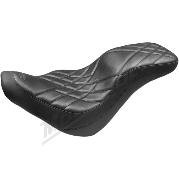 MUSTANG Day Tripper 2-Up Seat Harley Davidson FLSB / FXLR / FXLRS / FXLRST 1750-1923cc 18-25