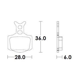 Moto-Master Brakepads GasGas / Husqvarna / KTM 50cc 23-24