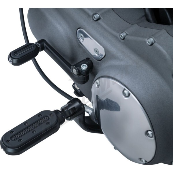 KURYAKYN Heavy Industry Universal Footpegs Black