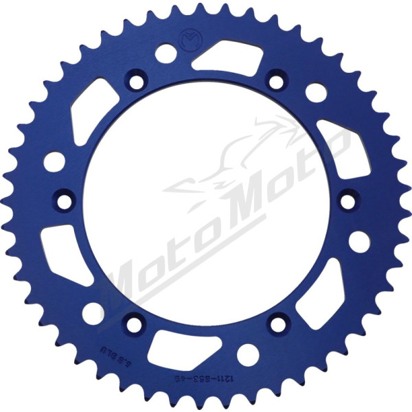 MOOSE OFFROAD HARD-PARTS Rear Aluminum Sprocket 49T Kreidler / Yamaha 125-660cc 74-06