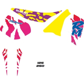 TECNOSEL Graphics KIT Suzuki RM 125-250cc 89-92