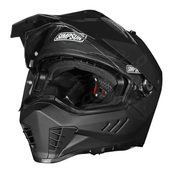 Motocross Helmet SIMPSON Xcursion matt black