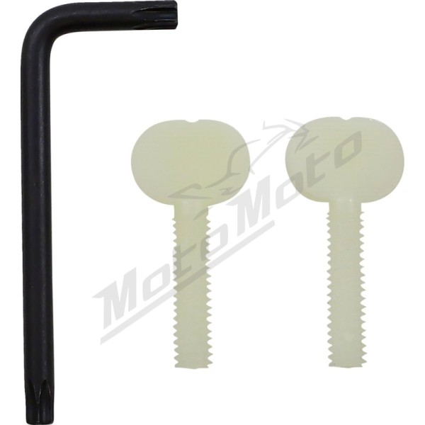 MEMPHIS SHADES HD Road King Replacement Plastic 38x58,5cm Harley Davidson FLHR / FLHRCI / FLHRI / FLHRS / FLHRSI / FLHRXS / 1340-1868 94-24