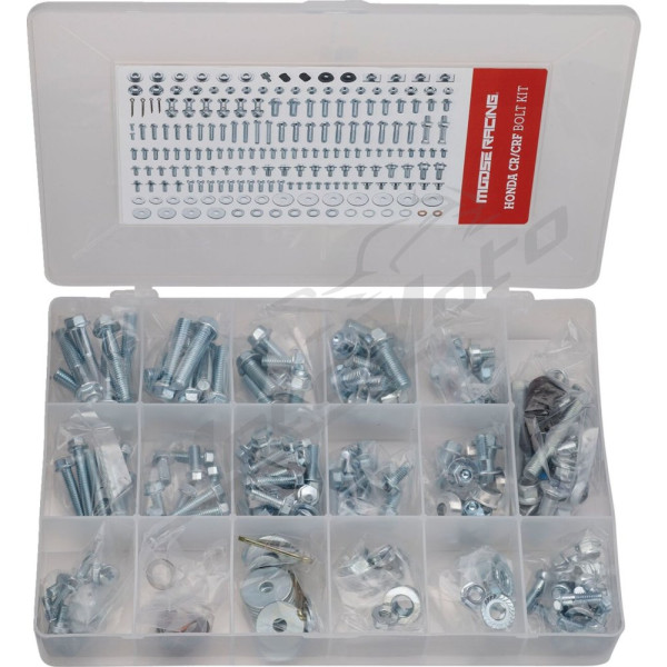 MOOSE OFFROAD HARD-PARTS M1 CR/CRF Bolt Kit Honda CR / CRF 125-450cc 00-25