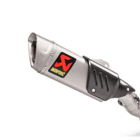AKRAPOVIC Racing Line Replacement Muffler Titanium Yamaha YZF-R6 600 06-25